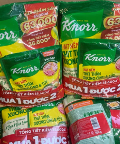 Mua 1 tặng 1 Hạt Nem Knorr xương thịt 900g + tặng Hạt Nêm 136gr