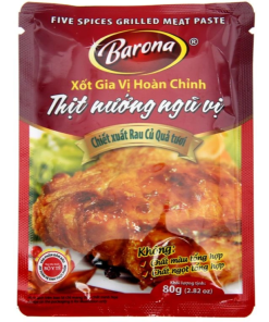 Xốt ướp thịt nướng ngũ vị Barona gói 80g